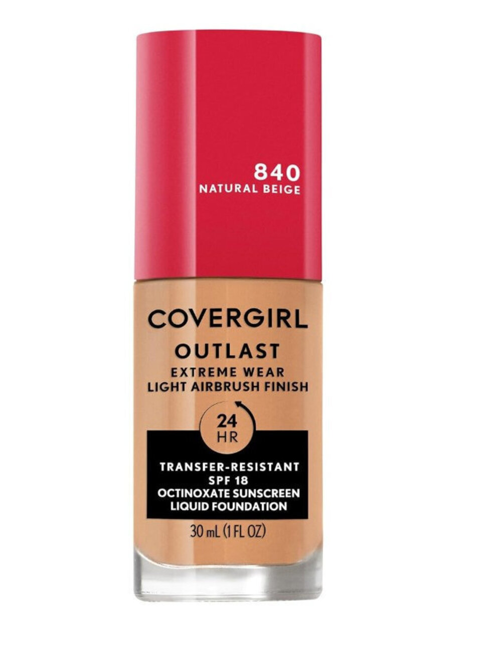 CoverGirl Outlast Extreme Wear 3-in-1 Foundation - 840 Natural Beige